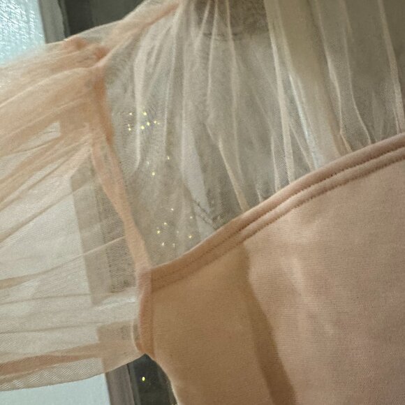 Maeve Pink Puff Sleeve Sweatshirt - XL - Picture 5 of 8